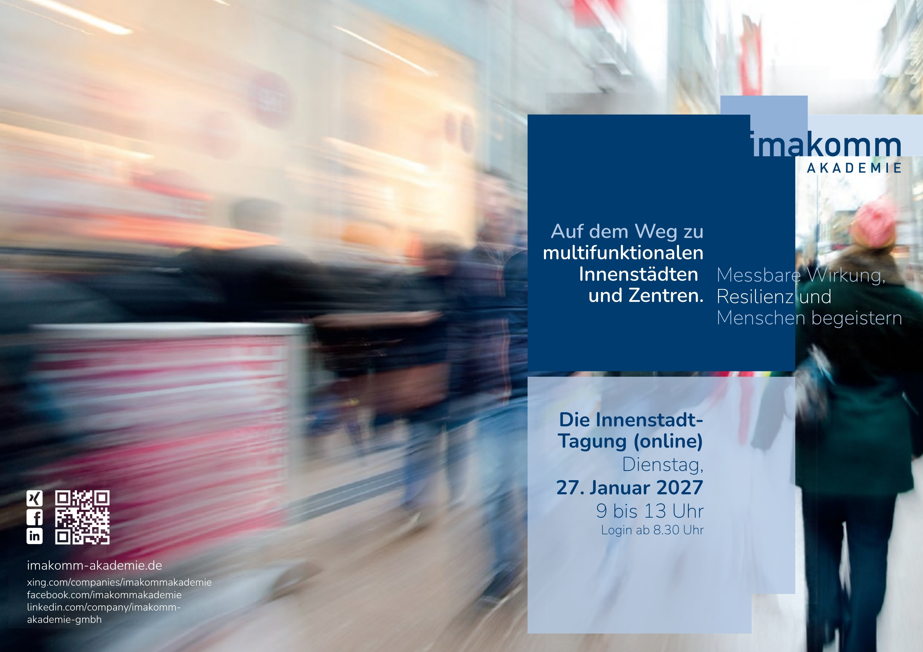 27.01.2027 Innenstadt Tagung